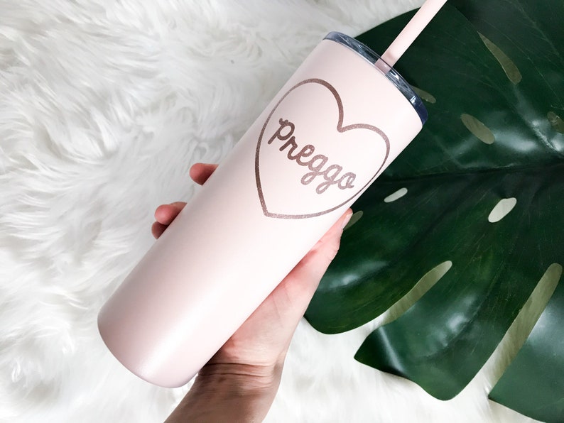 Pregnancy Gift Pregnancy Water Bottle Preggo Tumbler Gift Etsy