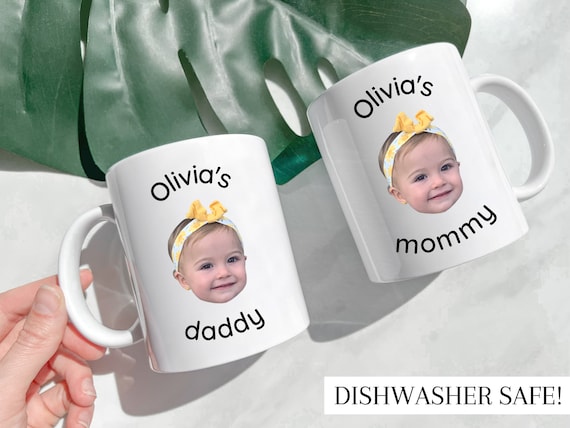 Dad Baby Photo Gift Custom Face Mug Baby Photo Mug For Mom Personalized Photo Mug Baby Face Gift Mug Dad Baby Photo Gift Custom Face Mug Baby Photo Mug For Mom Personalized Photo Mug Baby Face Gift Mug
