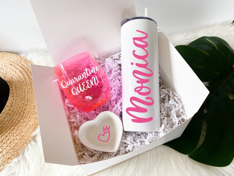 Quarantine Queen Birthday Gift Box Personalized Gift Set for Etsy
