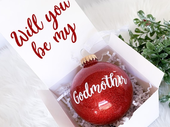 Will You Be My Godmother Gift Godmother Proposal Godmother Frame Godmother Christmas Gift Christmas Godparent Gift Godfather Christmas Gift