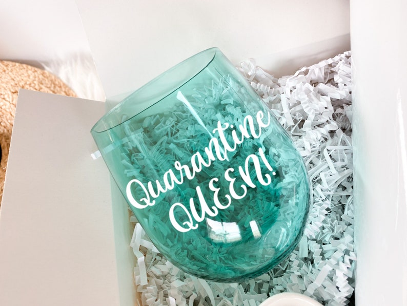 Quarantine Queen Birthday Gift Box Personalized Gift Set for Etsy
