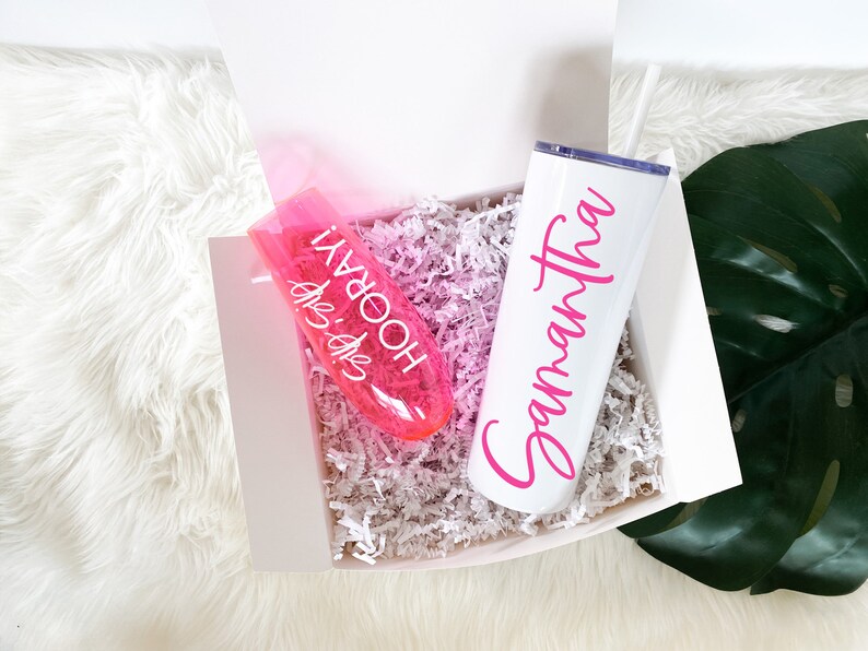 Quarantine Birthday Gift Box for Her Personalized Tumbler Etsy