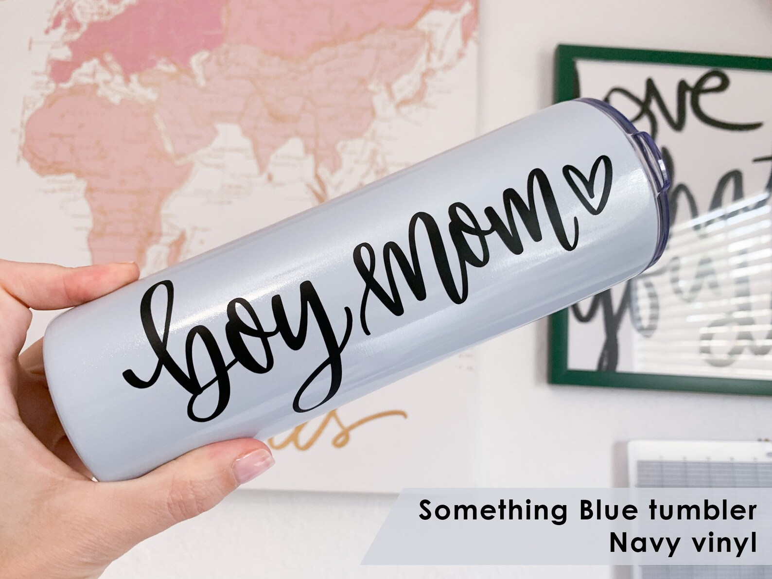 Boy Mom Tumbler New Mom Gift It's a Boy Travel Tumbler Etsy