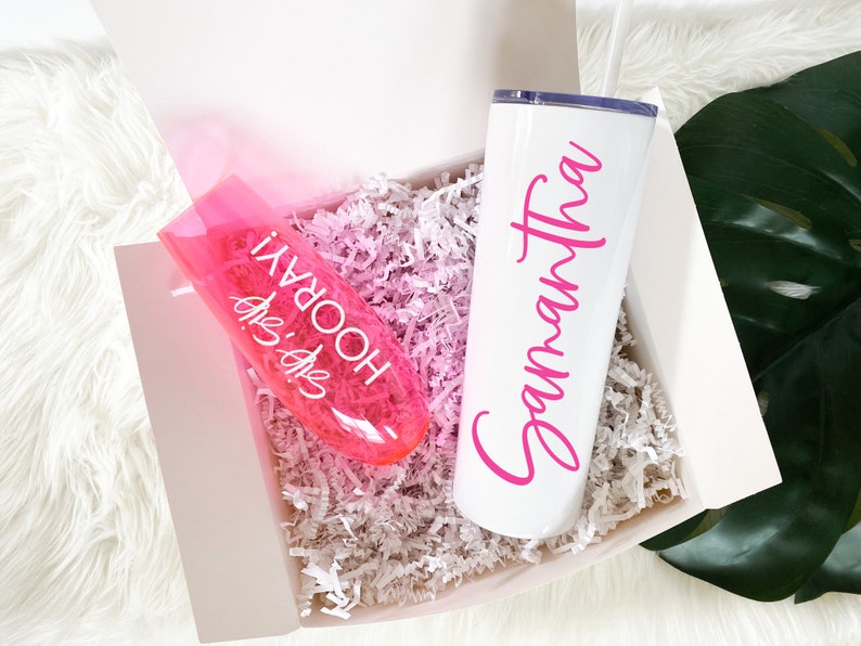 Quarantine Birthday Gift Box for Her Personalized Tumbler Etsy