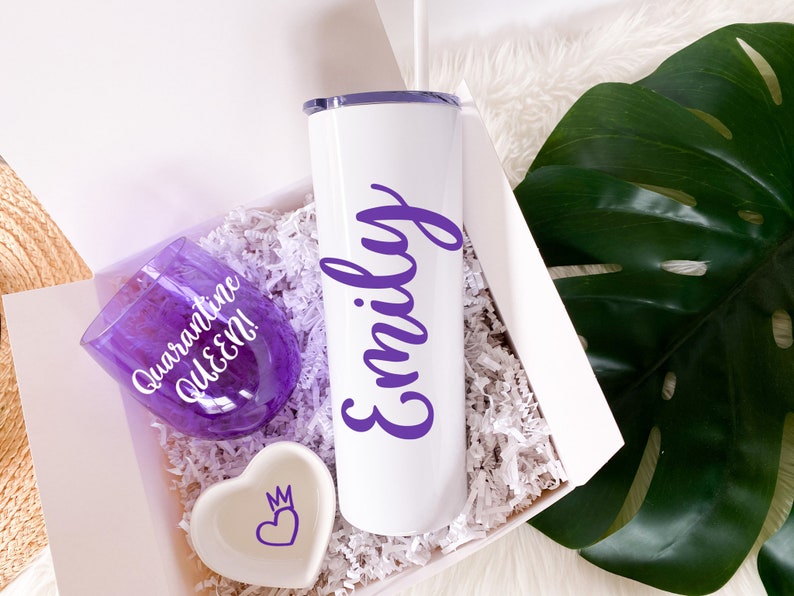 Quarantine Queen Birthday Gift Box Personalized Gift Set for Etsy