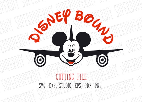 Mickey Mouse svg Disney Bound family shirt design Airplane ...