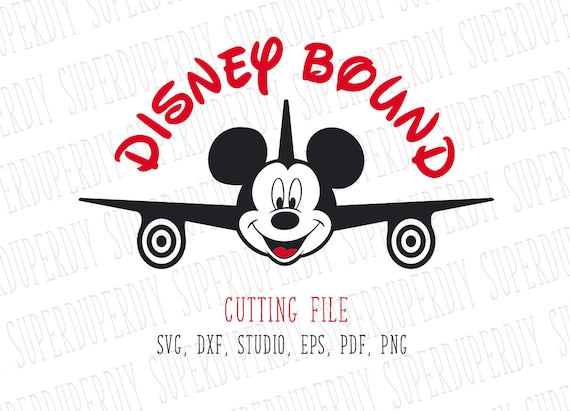 Mickey Mouse svg Disney Bound family shirt design Airplane ...