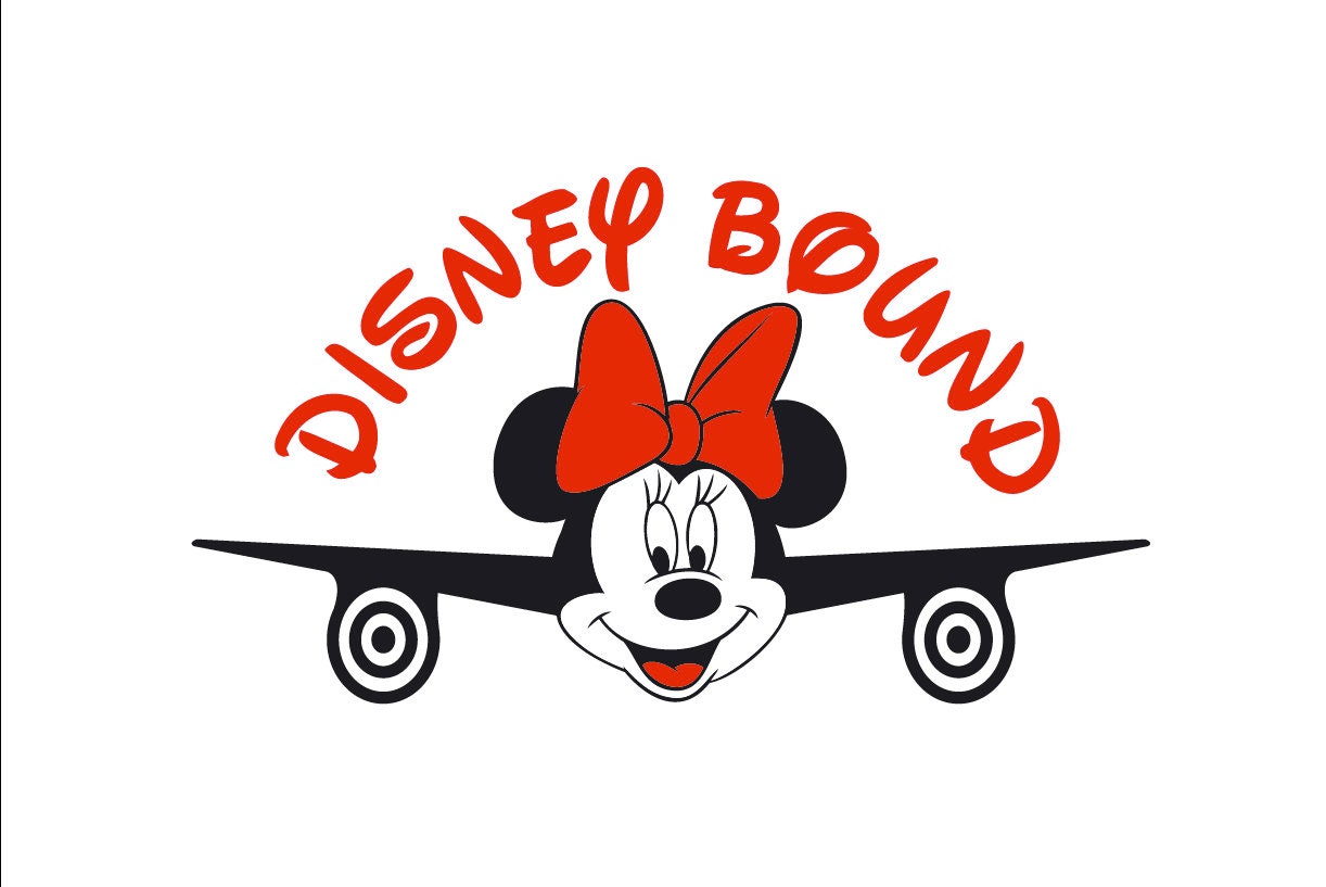 Download Minnie Mouse svg Disney Bound family shirt design Airplane ...