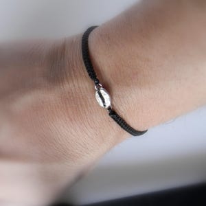 Armband echte koffieboon, handgemaakte minimalistische sieraden, sierlijk biologisch cadeau voor koffieliefhebbers, symbool van energie, sterlingzilver 925