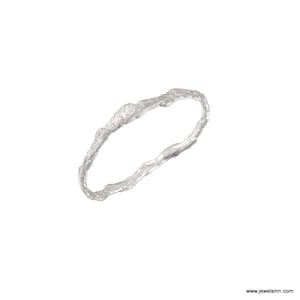Minimalist, tiny, Nature inspired ring. Thin delicate Twig Sterling silver ring from Real Juniper Cypress branch. Cypress is symbol of life.