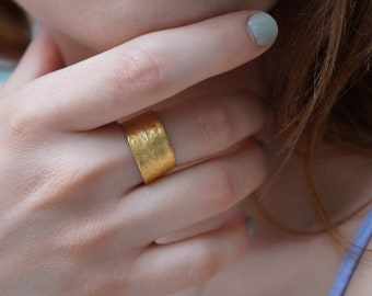 Solid Gold Olive Leaf Ring for Women and Men,Adjustable White gold or yellow gold cuff ring,Botanical gold Leaf ring,Fertility Rings