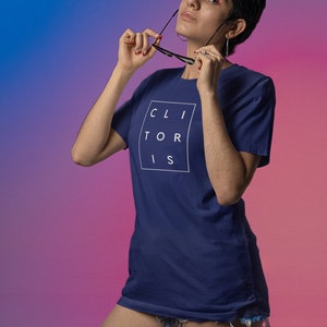 CLI TOR IS T-Shirt, Feminist T-Shirt, Feminist Gift, Sex Positive, Best Friend, Clitoris, Vulva, Funny, Bachelorette, Feminist image 2