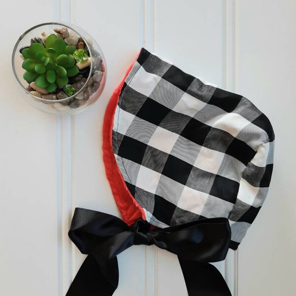 Baby Bonnet, Toddler Bonnet, Winter Bonnet, Winter Hat 2t-4t