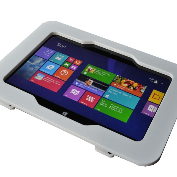 Lenovo TAB 10 E10 P10 M10 10e Miix 310 320 510 520 720 Tablet Acrylic Security Enclosure w Wall Mount