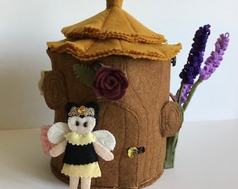 PATTERN Hunnybee Fairy House PDF
