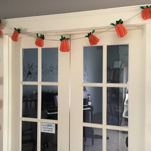 PATTERN Felt Pumpkin Garland PDF