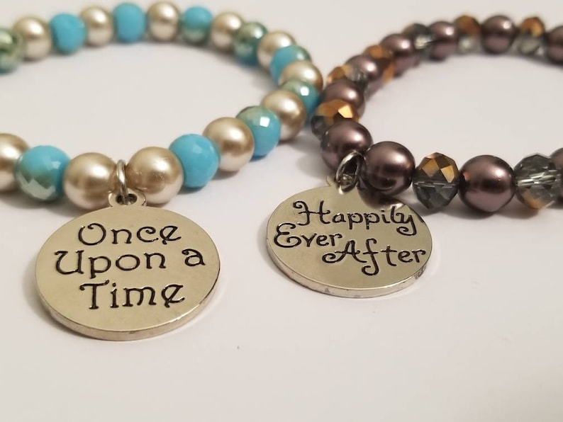 Happily Ever After Hers and Hers Bracelet Set Couples Bracelets