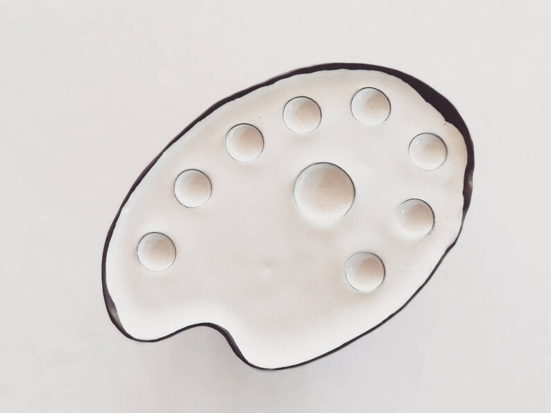 CLASSIC No. 4 / Ceramic Palette for Artists / Suitable for Etsy