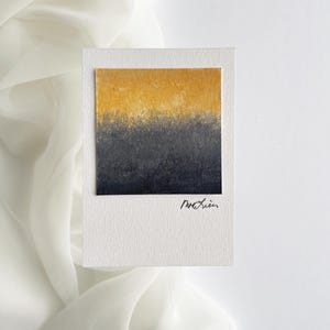N°20. Carte originale de peinture acrylique. Personnalisez-le avec le texte de votre choix. Mini-art. Cadeau. Carte de voeux. Carte postale. 2,9 x 4,1 pouces