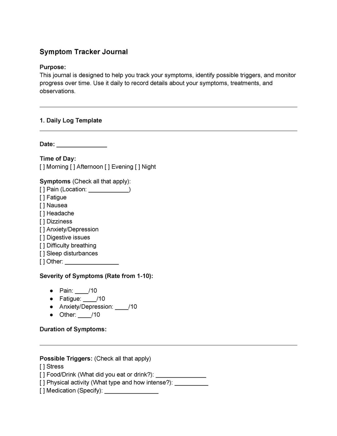 Autoimmune Journal Symptom Tracker Journal for Autoimmune Disorders: Track Your Symptoms ...