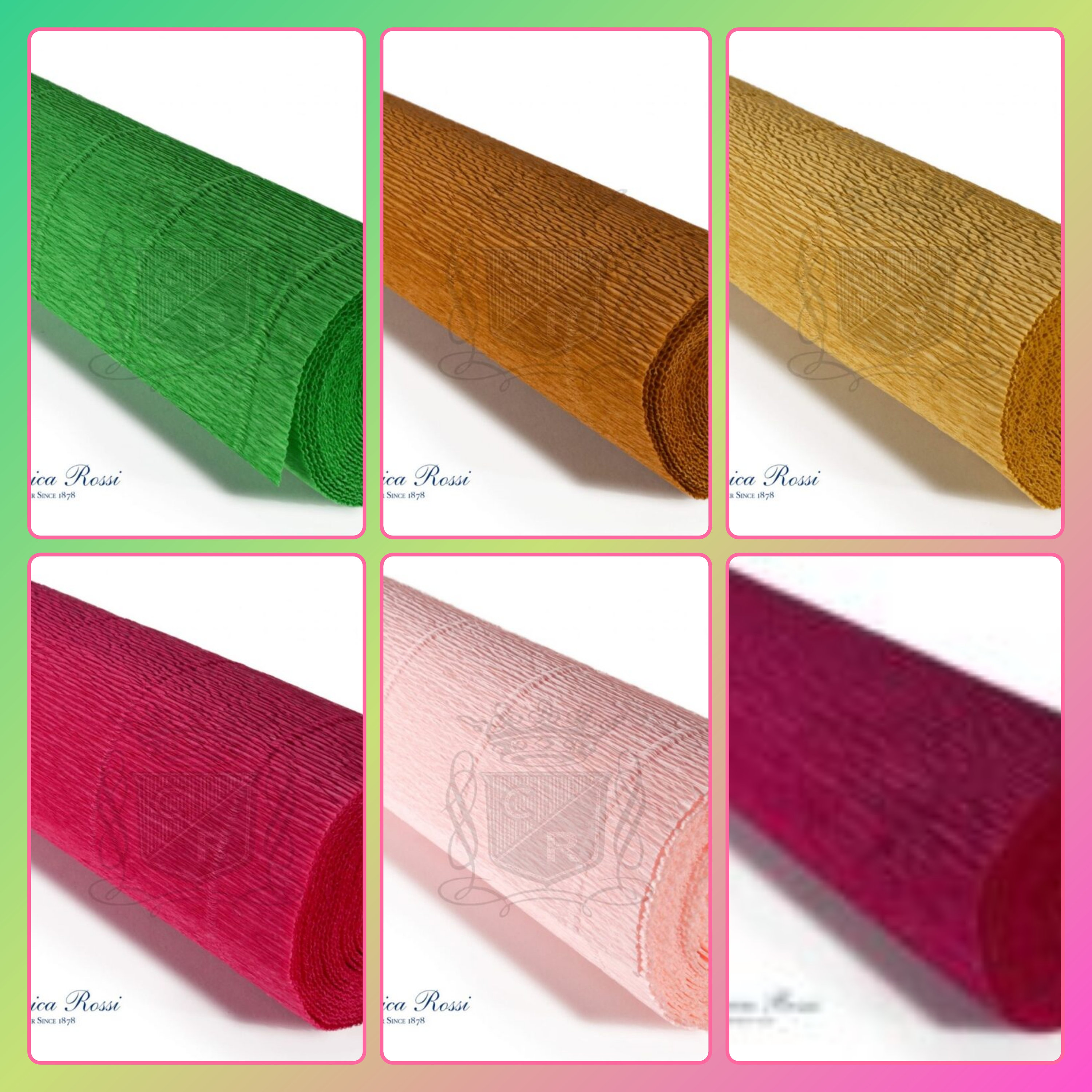 Crepe Paper Heavy Crepe Paper Australia Crepe Paper Flowers DIY Crepe