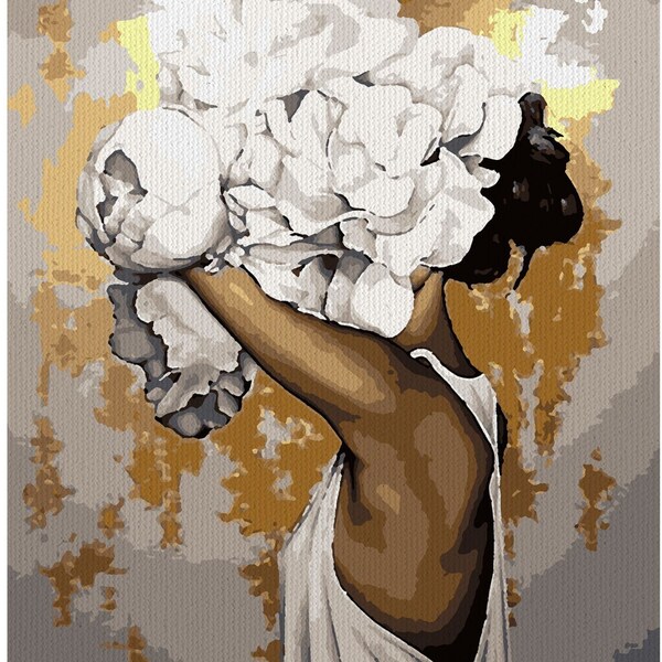 Stretched Canvas Paint by Number Etsy