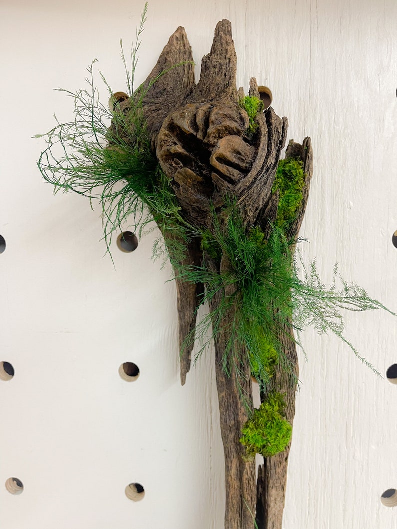 Driftwood Wall Decor Natural Wood Art Sculpture Rustic Home Etsy