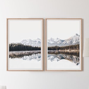 Landscape Set Print,Mountain Lake Print,Modern Wall Art,Mountain Set Print,Printable Wall Art,Nature Set Print,Landscape Wall Art,Wall Decor
