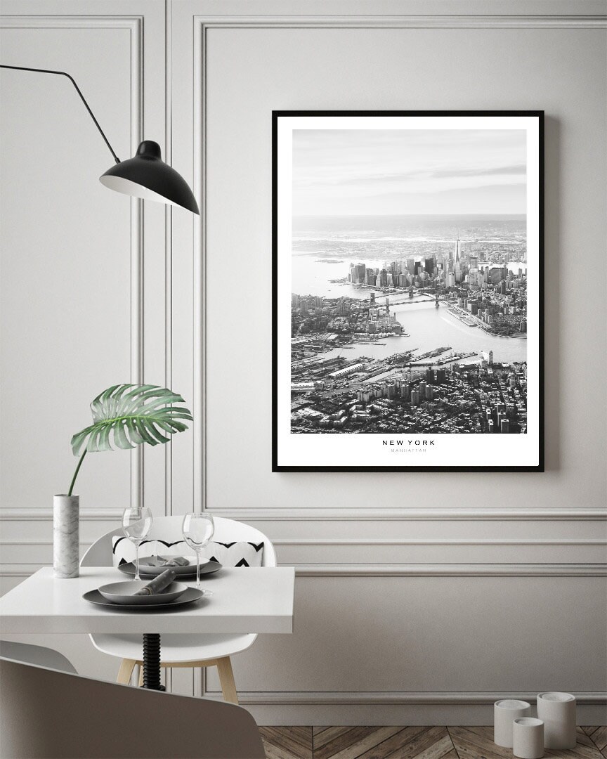 New York Poster Manhattan Art Prints Printable Wall Art | Etsy