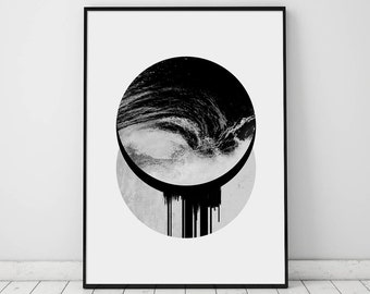 Gallery Wall Print, Geometric Art Print, Modern Art, Abstract Wall Art, Nature Print, Printable Wall Art, Scandinavian Print, Wall Decor