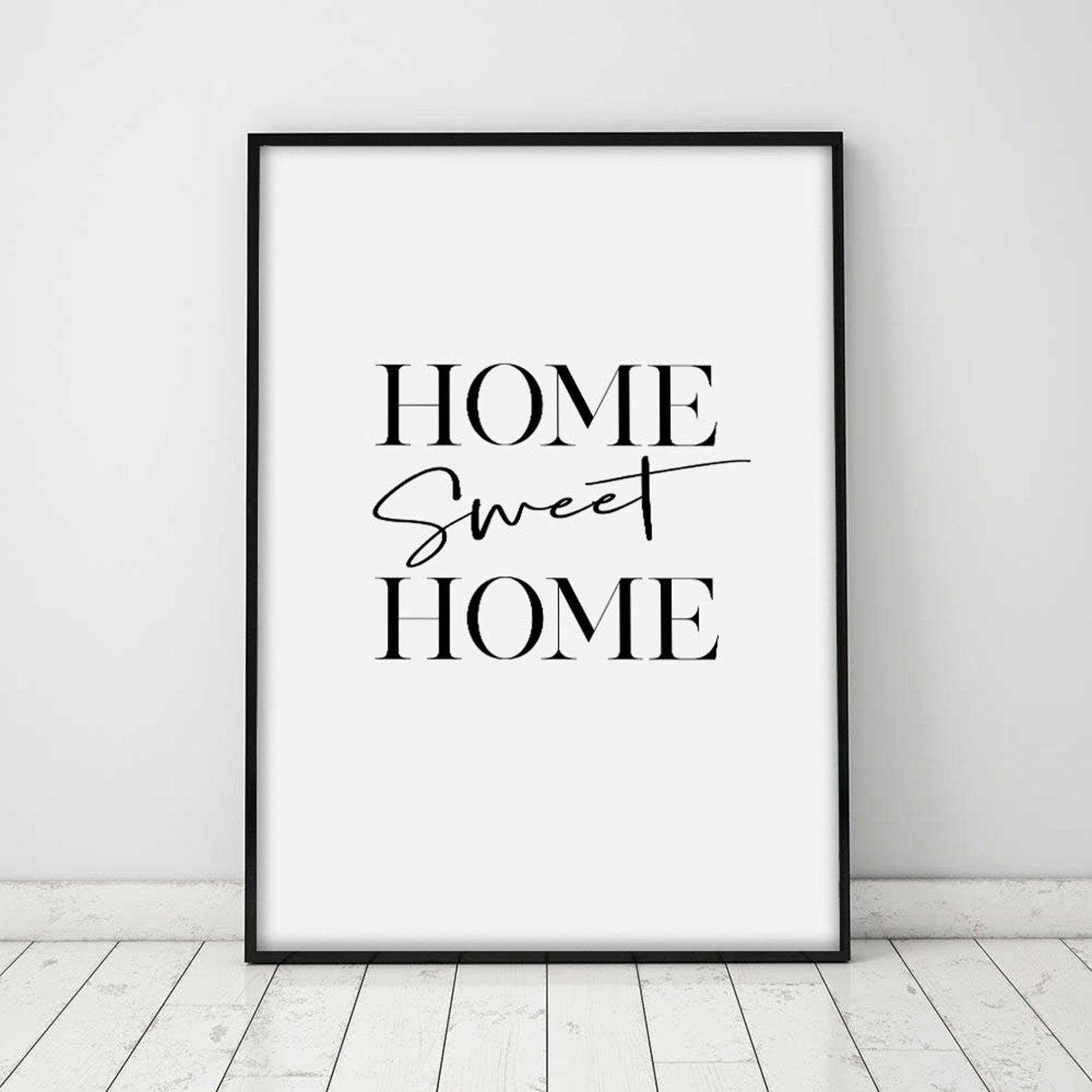 Quote Art Printable Quote Modern Print Black and White | Etsy