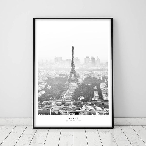 Eiffel Tower, Paris Print, Art Prints, Printable Wall Art, Poster, Wall Prints, Modern Wall Decor, Downloadable Poster