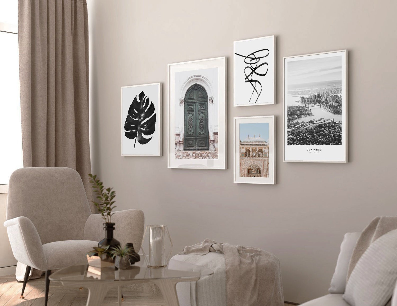 Living Room Decorwall Decorliving Room Wall Artcontemporary - Etsy