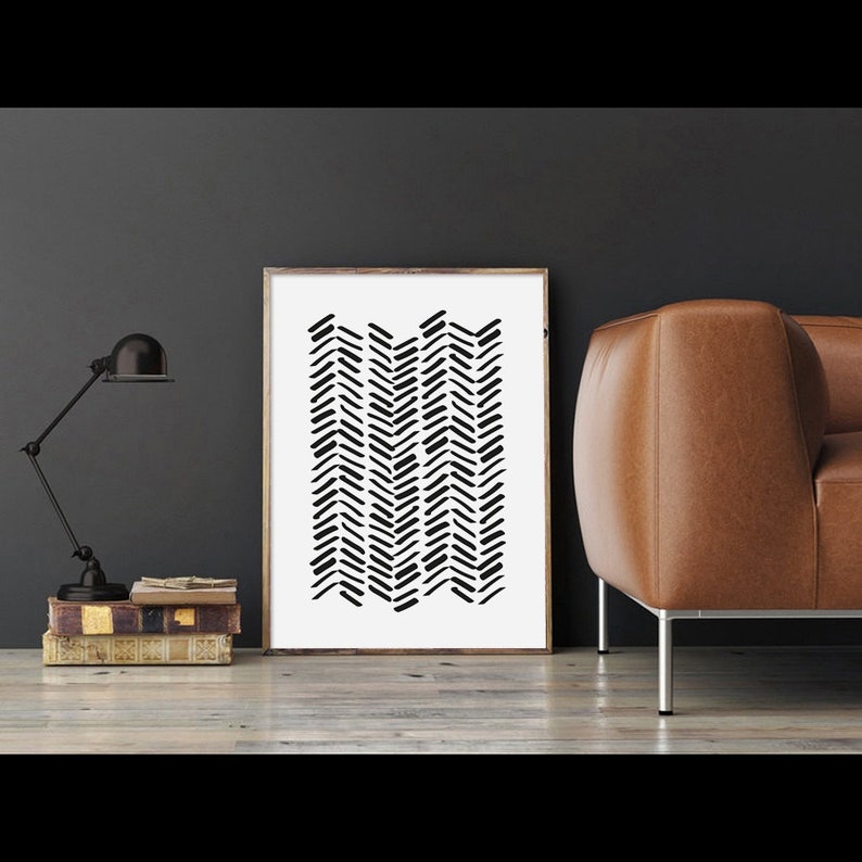 Line Drawing Print Abstract Drawing Wall Art Printable Wall - Etsy