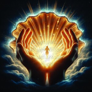 Prophetic Art Woman Prayer Warrior Praying Hands God Holy Spirit ...