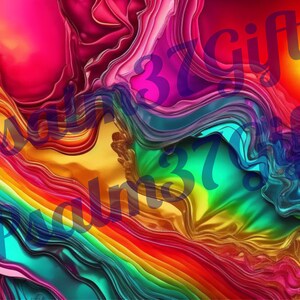 Rainbow alcohol Ink backgrounds Graphic 2 PNG 2 PDF Instant Download Sublimation tumbler wrap Printable Commercial Use High Resolution