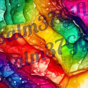 backgrounds Rainbow alcohol Ink Graphic  2 PNG 2 PDF Instant Download Sublimation tumbler wrap Printable Commercial Use High Resolution