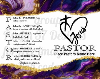 Pastor Appreciation Gift PNG pdf jpeg Sublimation wrap tumbler bags totes towels shirts canvas slate High Resolution 600dpi Thank you gift