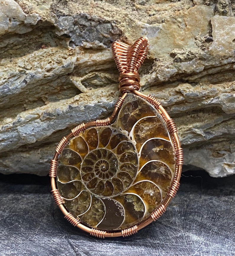 Ammonite Pendant