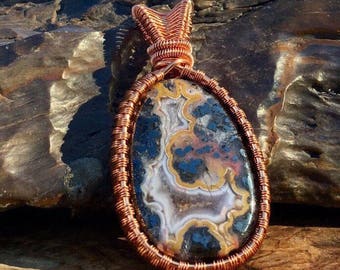 Lake Superior Agate Pendant