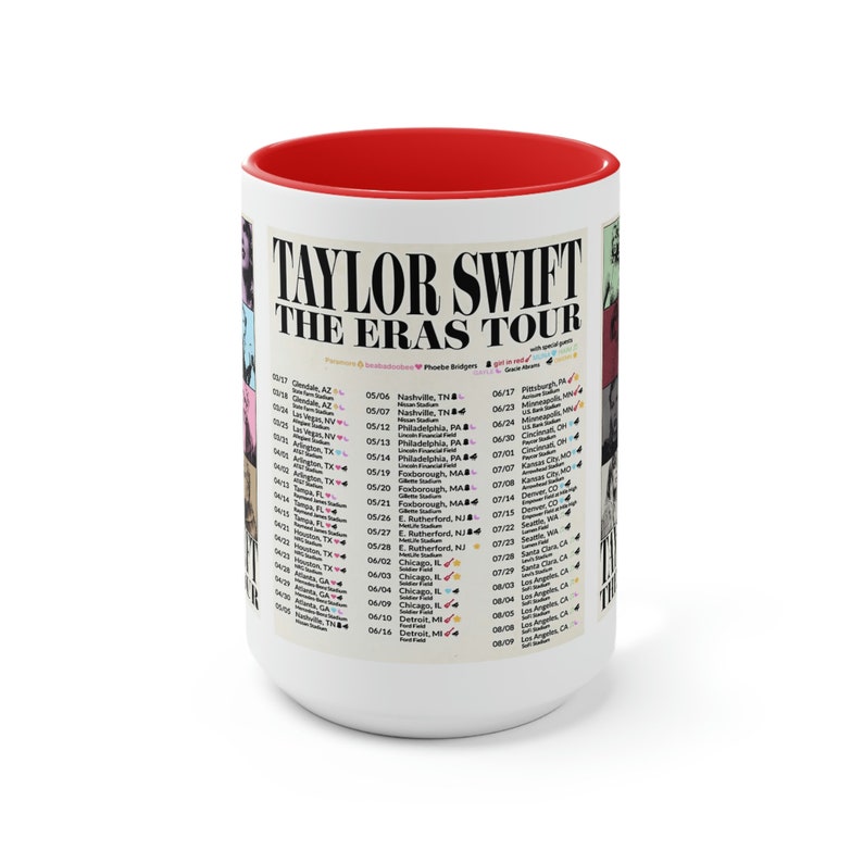 Taylor Swift Mug Eras Tour Coffee Mugs 15oz Taylor Merch - Etsy