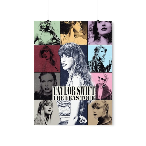 Póster Taylor Swift ERAS Tour Pósteres verticales mate premium en 3 tamaños  16x20, 18x24, 24x36 -  México