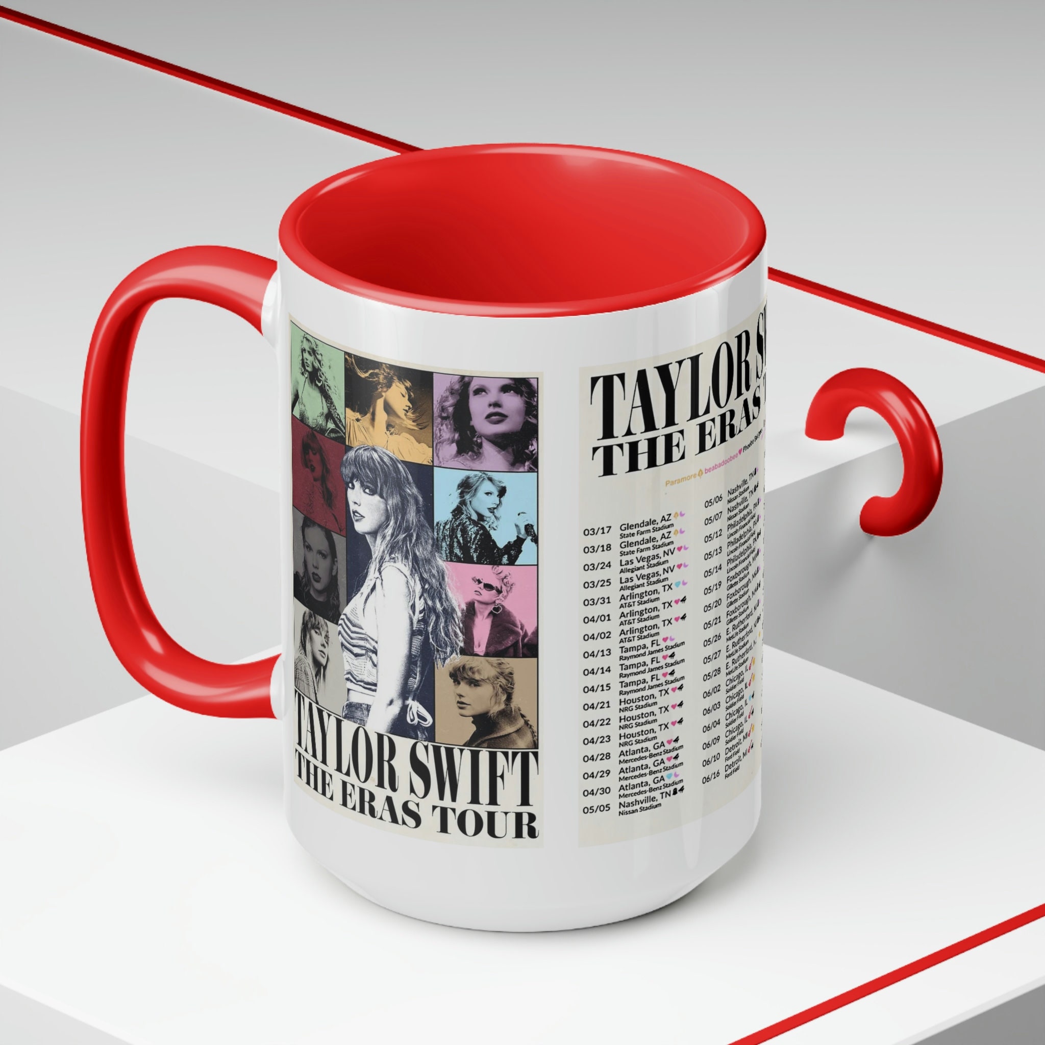 Taylor Swift Mug Eras Tour Coffee Mugs, 15oz Taylor Merch Taylor Swift ...