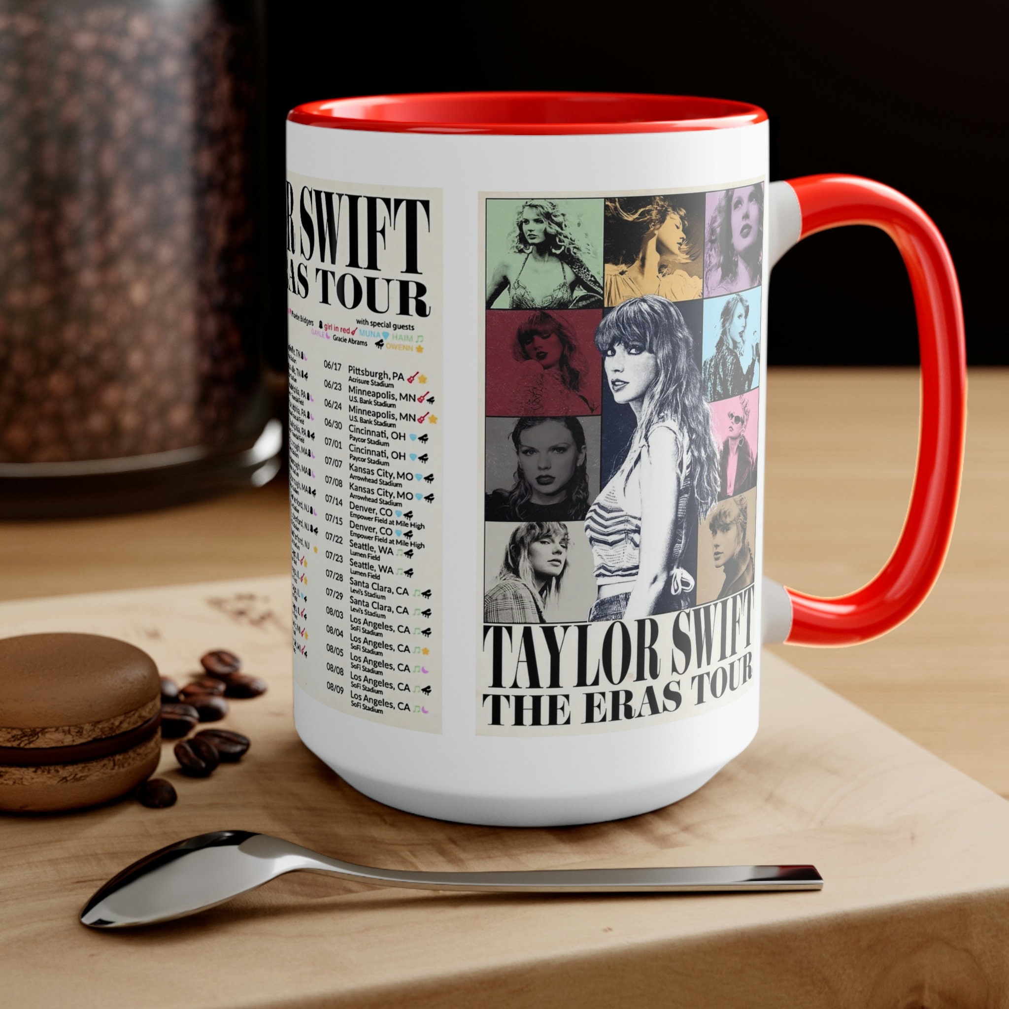 Taylor Swift Mug Eras Tour Coffee Mugs, 15oz Taylor Merch Taylor Swift ...