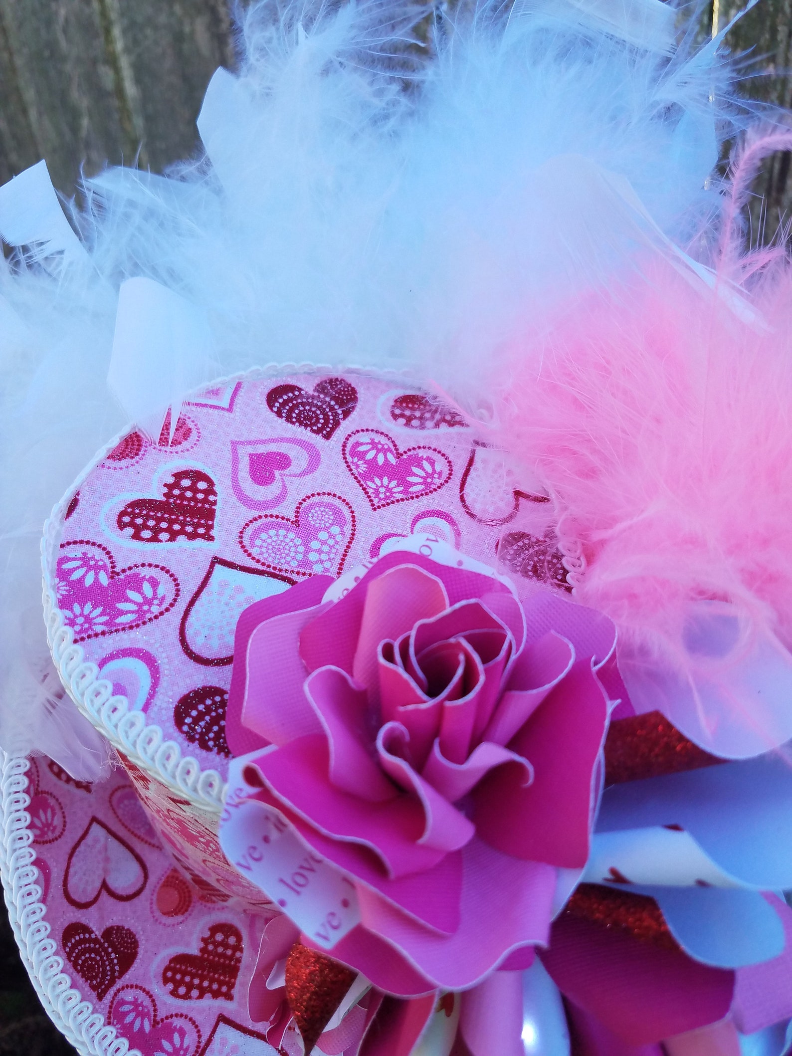 Mini Top Hat With Lights Valentine's Day Love February Etsy