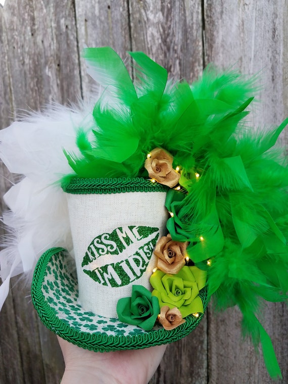 st patrick's day mini hats