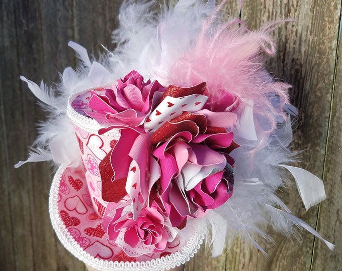 Mini Top Hat With Lights Valentine's Day Love February Etsy