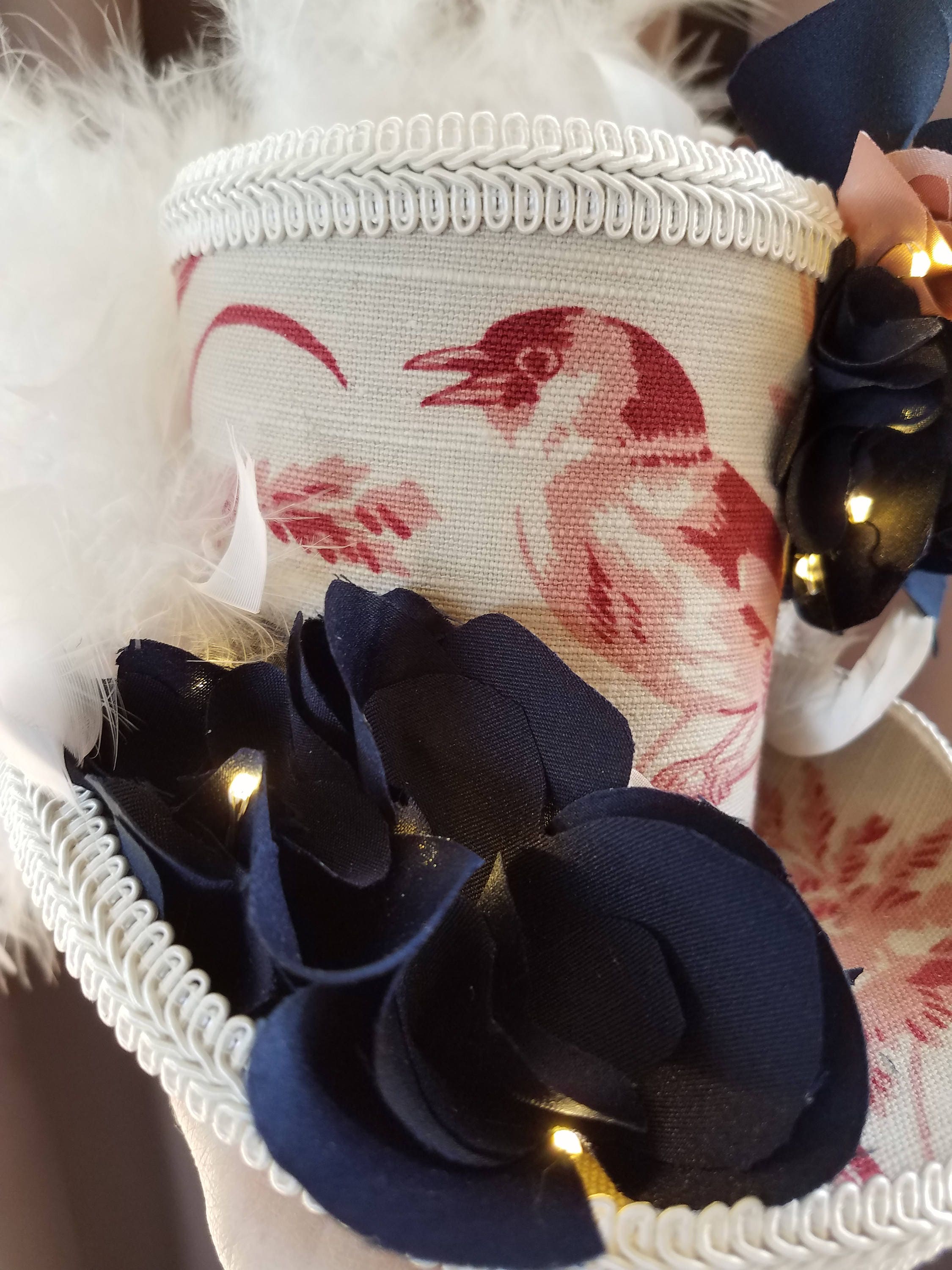 Mini Top Hat With Lights Wedding Tea Party Mardi Gras Etsy