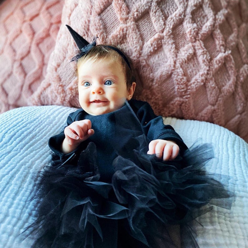 Halloween photo props Infant mini witch hat headband Baby Felt Witch Hat Headband Newborn first Halloween hat headband photography props