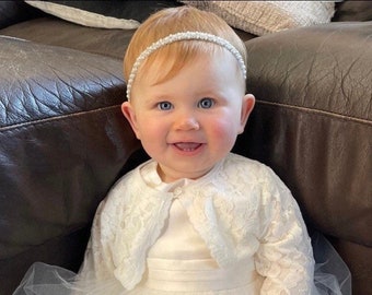 Pearl Headband Baby Etsy